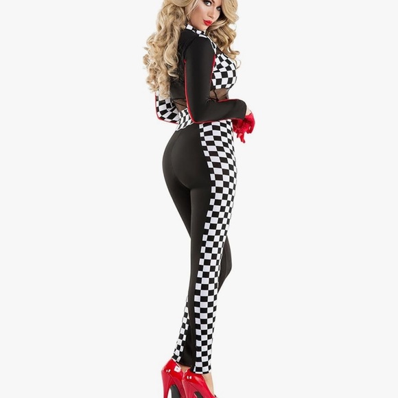 NEW RACY RACER STARLINE COSTUME - Picture 2 of 3
